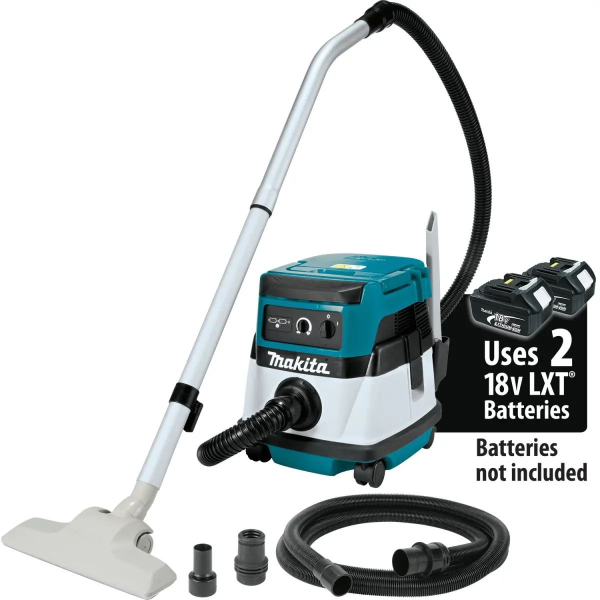 36V (18V X2) Lxt®/Corded 2.1 Gallon Hepa Filter Dry Dust Extractor/Vacuum (5.0Ah) 2