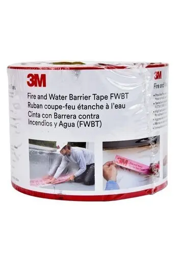 3M Fire And Water Barrier Tape Fwbt4 | 4 In X 75 Ft (12/Case) 1
