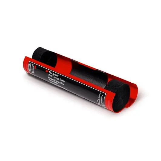 3M Fire Barrier Pass-Through Device Pt2rd | 2 In. Round (6/Case) 1