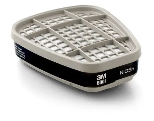 3M Organic Vapor Cartridge 6001 (30 Pairs) 1