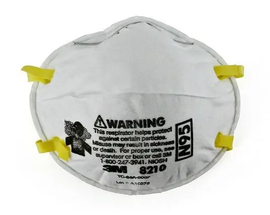 3M Particulate Respirator 8210 | N95 (8/Case) 1