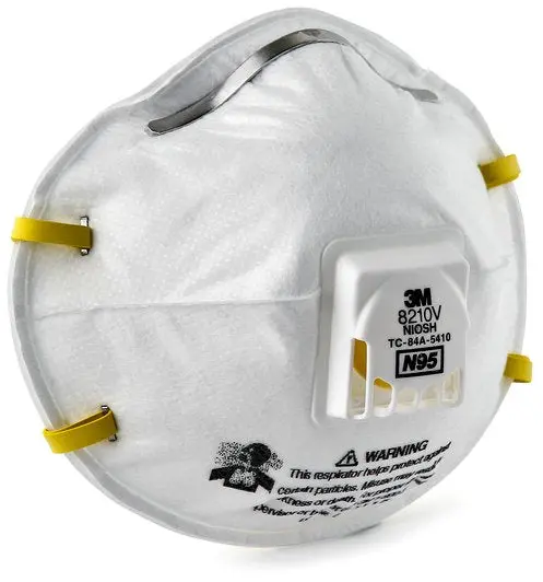 3M Particulate Respirator 8210V | N95 (8/Case) 1