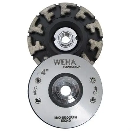 4" Aggressor Cupwheel Coarse 1