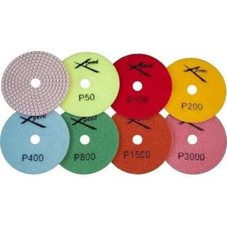4" Premium Wet Polishing Pads 1