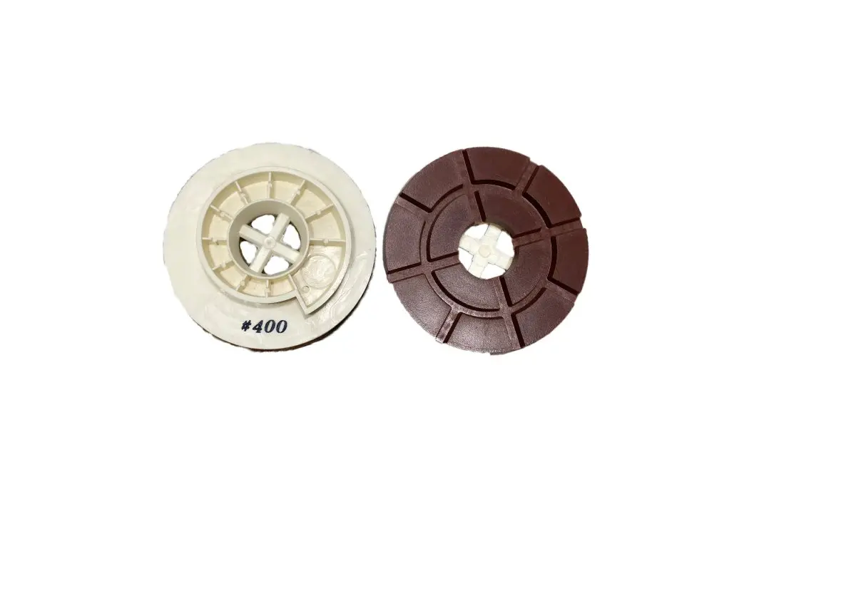 4"  Snail Lock Resin Pad - 2 Styles - Sale 1