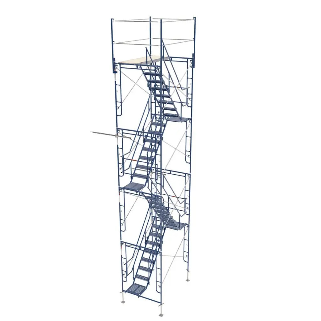 4 Stories Stairway Tower 1