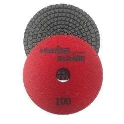 5 Inch Weha Schein Diamond Polishing Pads 3.0 Mm Thick 1