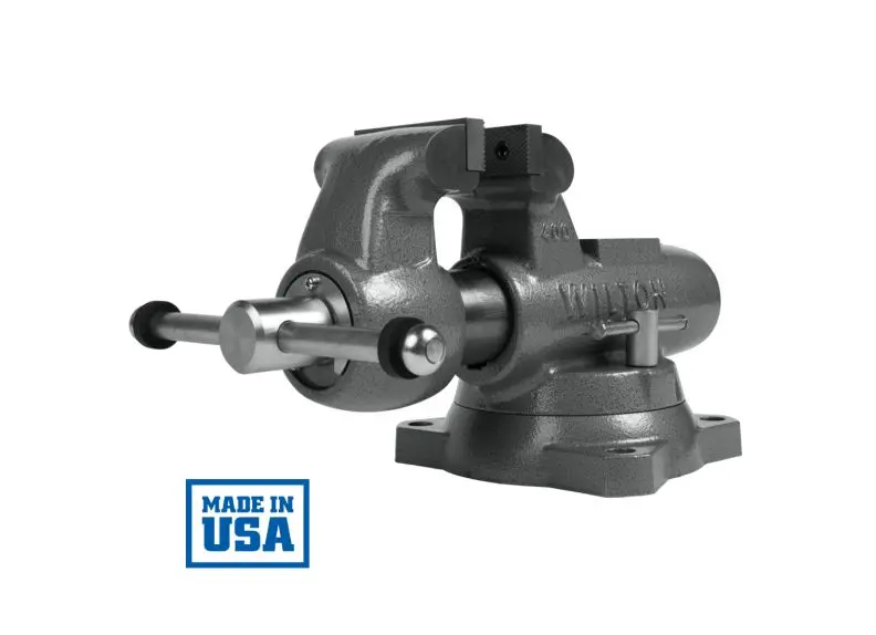 500S Machinist Vise, 5" Jaw Width, 4-1/2" Throat, 8" Jaw Opening 1