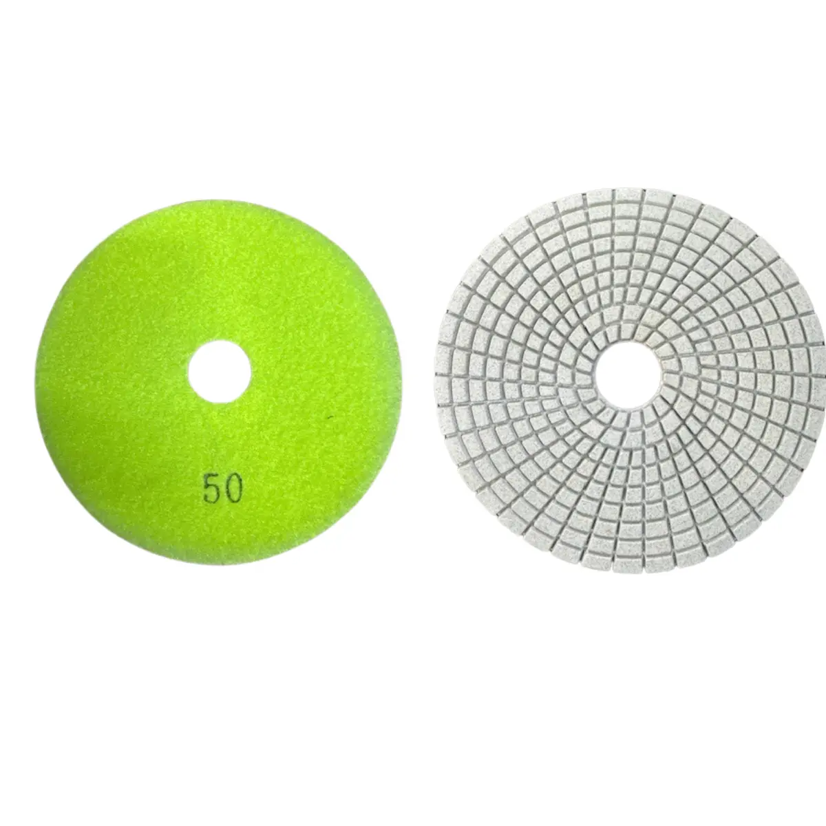 5 Inch White Pads 1