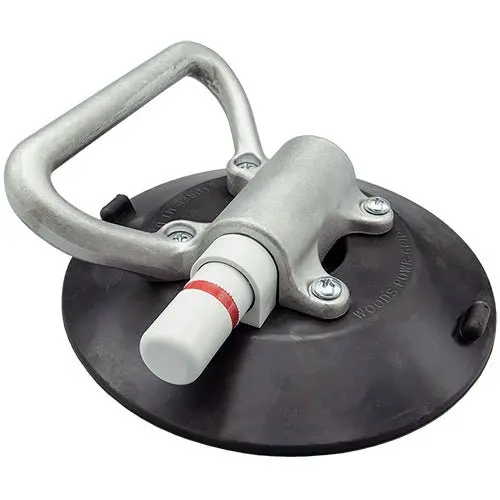 6" Rigid Handle Hand Cup For Flat Surfaces - Pack Of 4 1