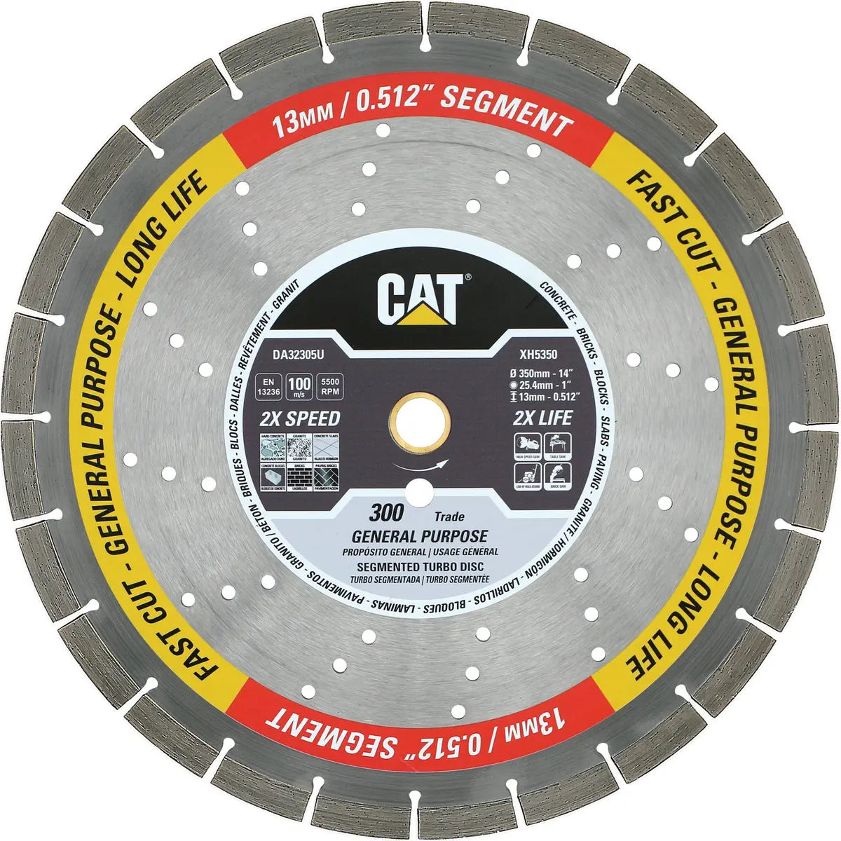 Cat General Purpose Diamond Blade - 14" 1
