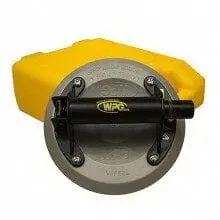 8" Industrial-Grade Plastic Hand Cup With Low-Marking Vacuum Pad For Flat Surfaces 1