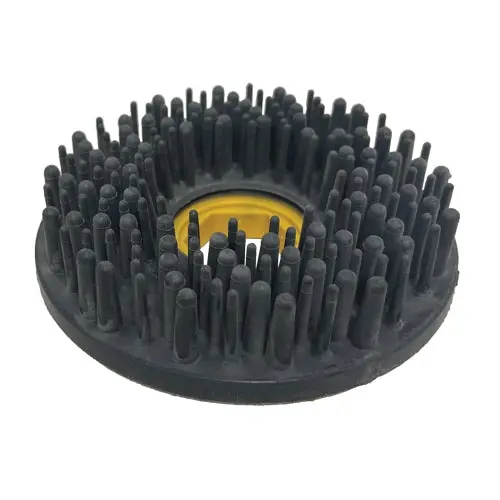 4" Snail Lock Airflex 220 Grit Brush 1