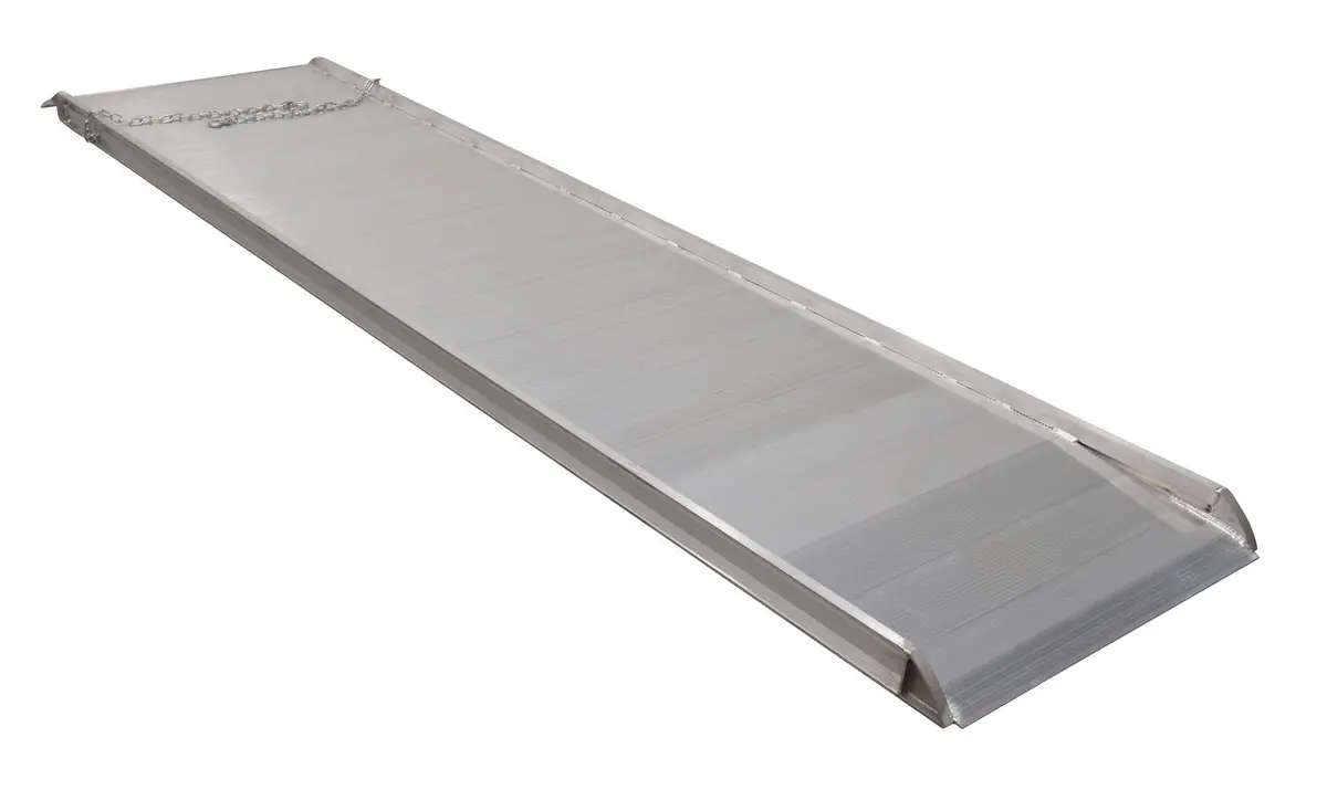 Aluminum Walk Ramps - Steel Hook Style 1