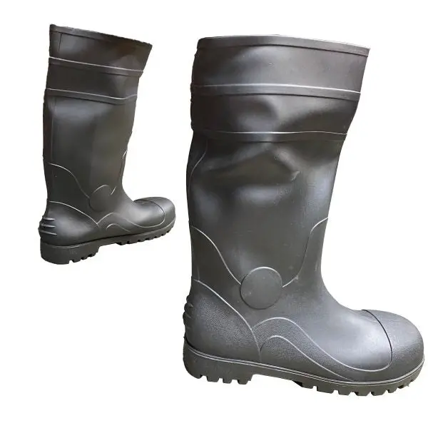 Pvc Steel Toe Boots 1
