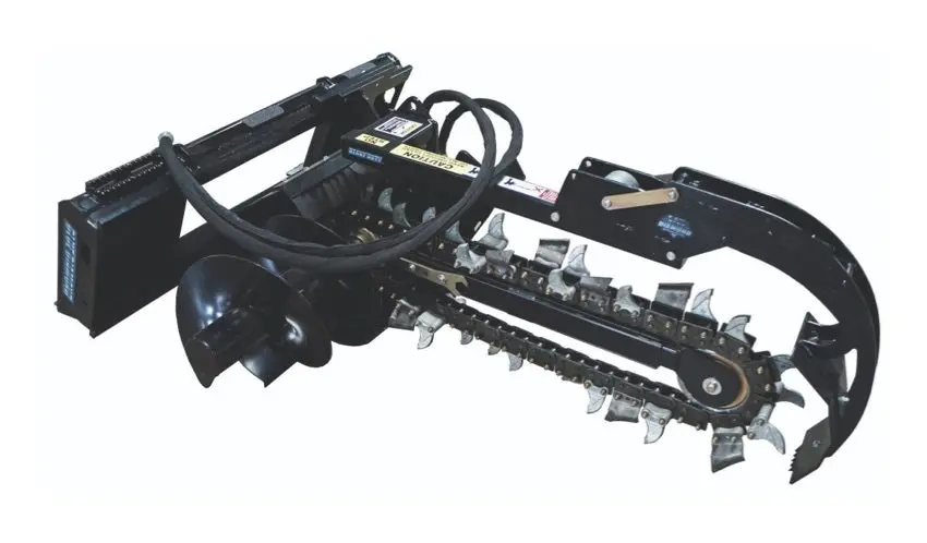 Blue Diamond Skid Steer Trencher - Heavy Duty 1