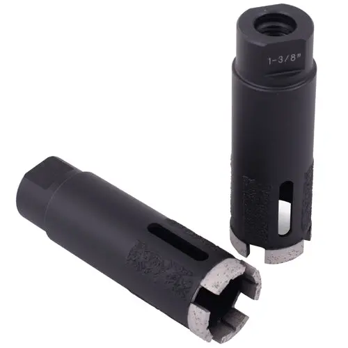 Black Dry Segmented Core Bit - Premium 1