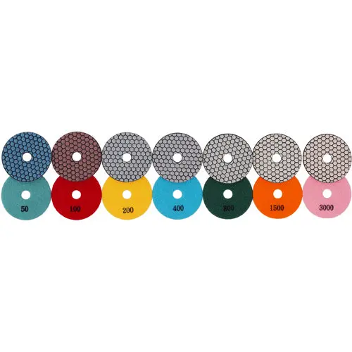 Standard Dry Standard Polishing Pads, Hexagon Type - Eppd(2) 1
