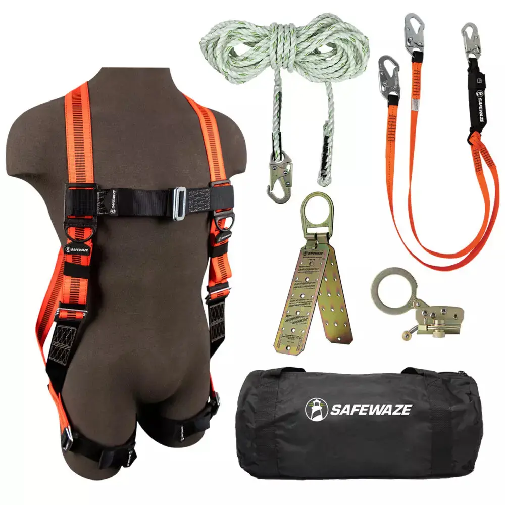 V-Line Bag Roof Kit: Fs99280-E Harness, Fs700-50 Vll, Fs1120 Grab, Fs88561-E Lanyard, Fs870 Anchor, Fs8150 Bag 1