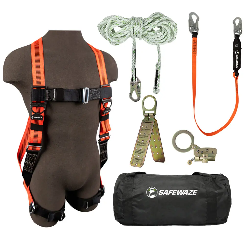 V-Line Bag Roof Kit: Fs99280-E Harness, Fs700-50 Vll, Fs1120 Grab, Fs88560-E Lanyard, Fs870 Anchor, Fs8150 Bag 1