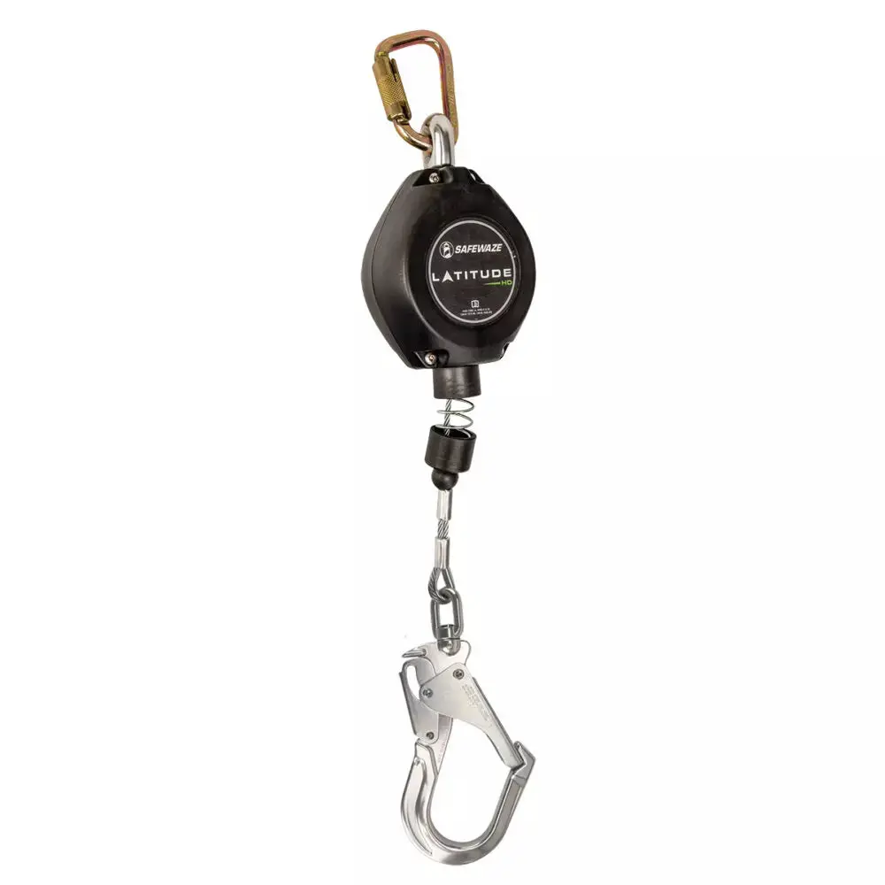 Latitude Hd 11' Single Cable Srl-P: Carabiner, Li Hook 1