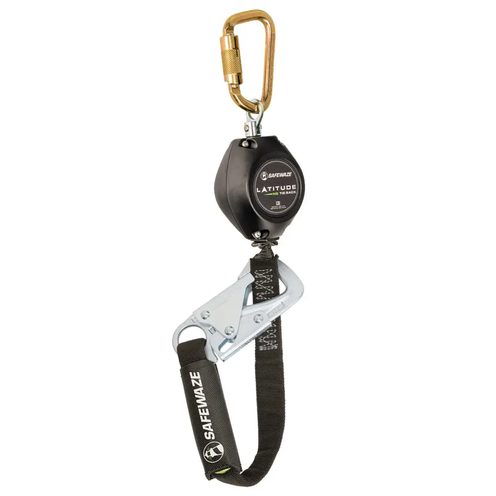 Latitude Hd 7′ Single Web Srl-P: Carabiner, 20″ Tie-Back, Tie-Back Snap Hook 1