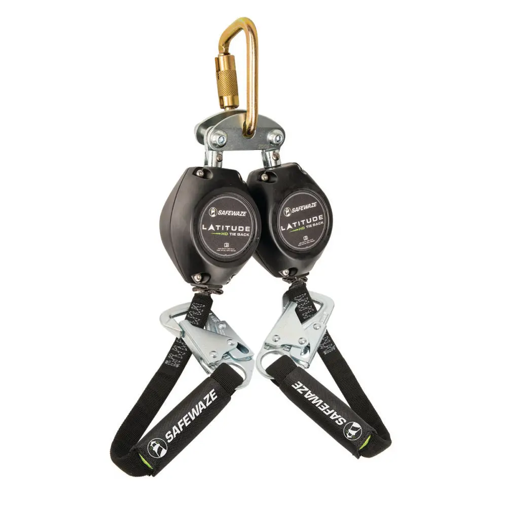 Latitude Hd 7′ Dual Web Srl-P: Fs-Ex313, Carabiner, 20″ Tie-Back, Tie-Back Snap Hooks 1