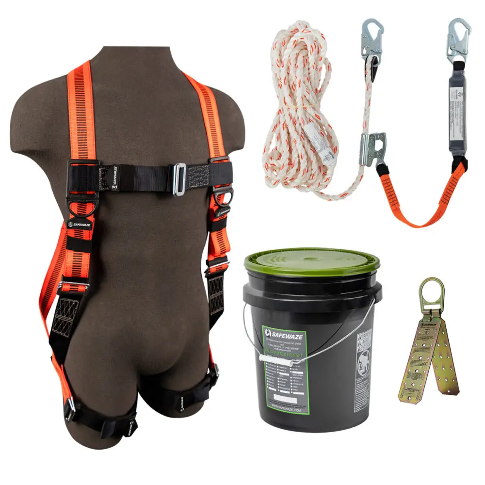 V-Line Bucket Roof Kit: Fs99280-E Harness, 018-7005 Vll, Fs870 Anchor 1