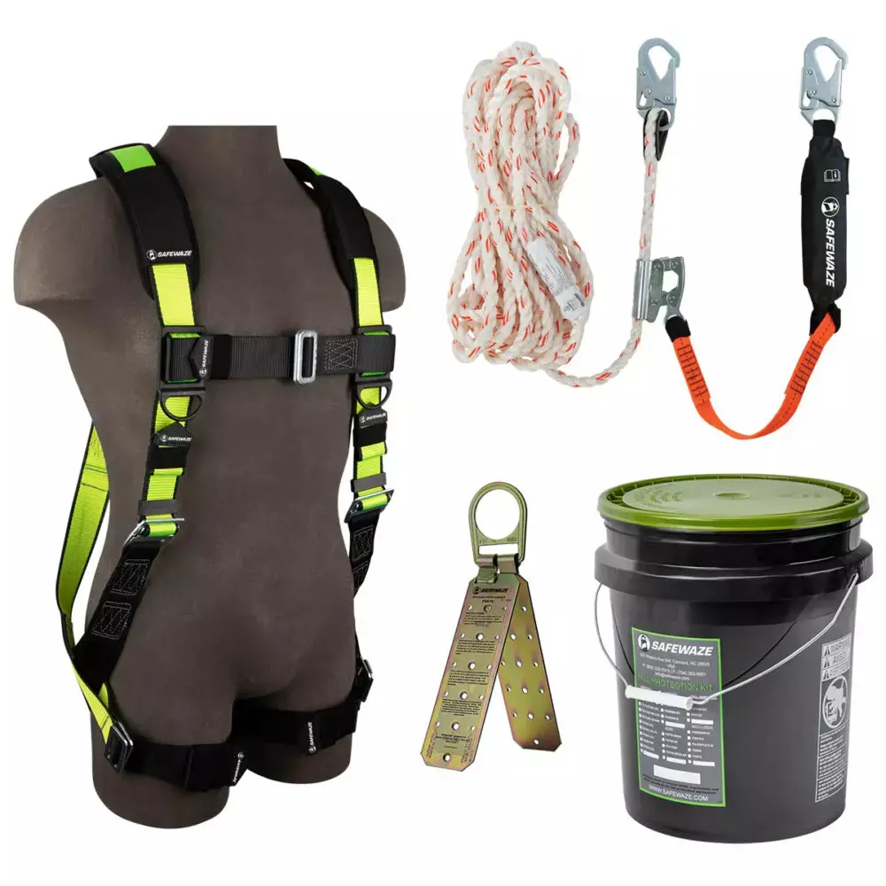 Pro Bucket Roof Kit: Fs280 Harness, 018-7005 Vll, Fs870 Anchor 1