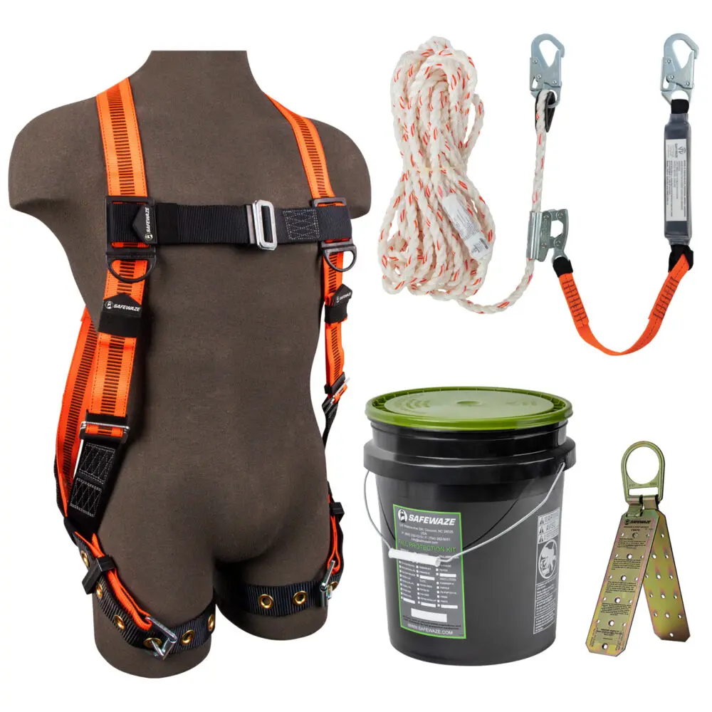 V-Line Bucket Roof Kit: Fs99185-E Harness, 018-7005 Vll, Fs870 Anchor 1
