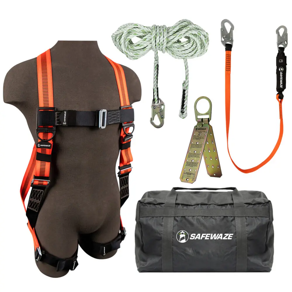 V-Line Bag Roof Kit: Fs99280-E Harness, Fs700-50Ga Vll, Fs88560-E Lanyard, Fs870 Anchor, Fs8175 Bag 1