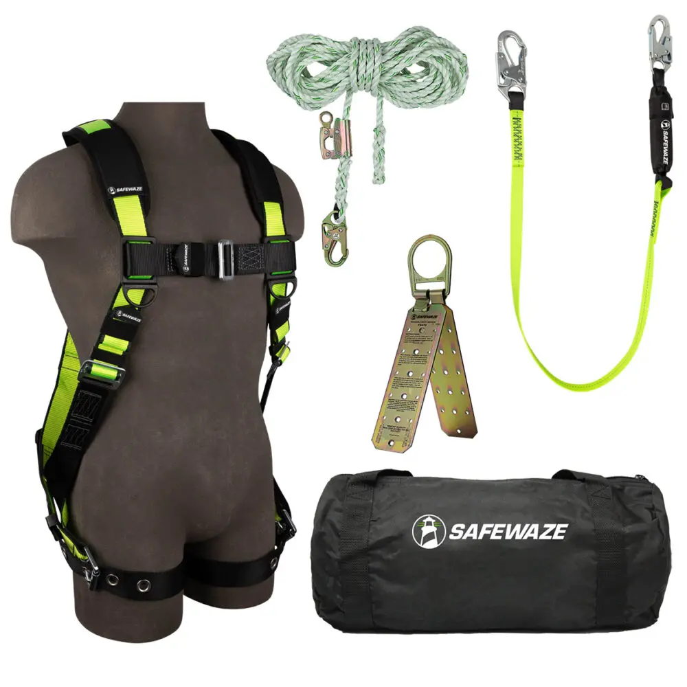 Pro Bag Roof Kit: Fs185 Harness, Fs700-50Ga Vll, Fs560 Lanyard, Fs870 Anchor, Fs8150 Bag 1