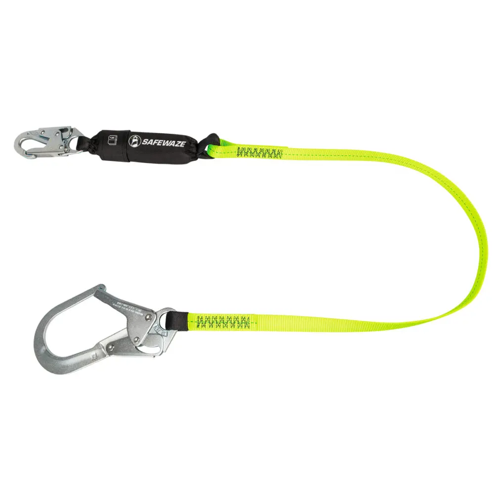 Pro 6′ Energy Absorbing Lanyard: Rebar Hook 1