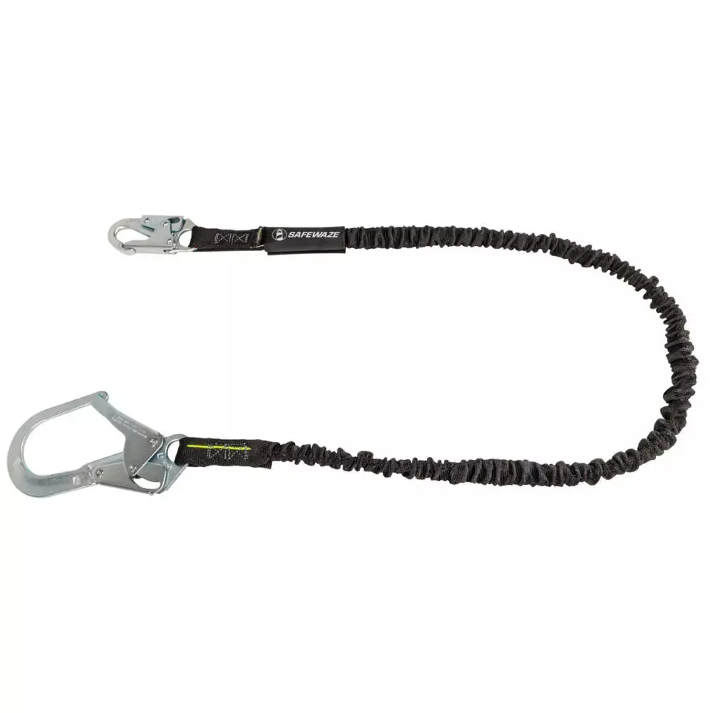 Pro 6′ Internal Energy Absorbing Lanyard: Rebar Hook 1