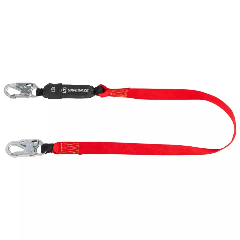 Welding 6′ Energy Absorbing Lanyard: Snap Hook 1