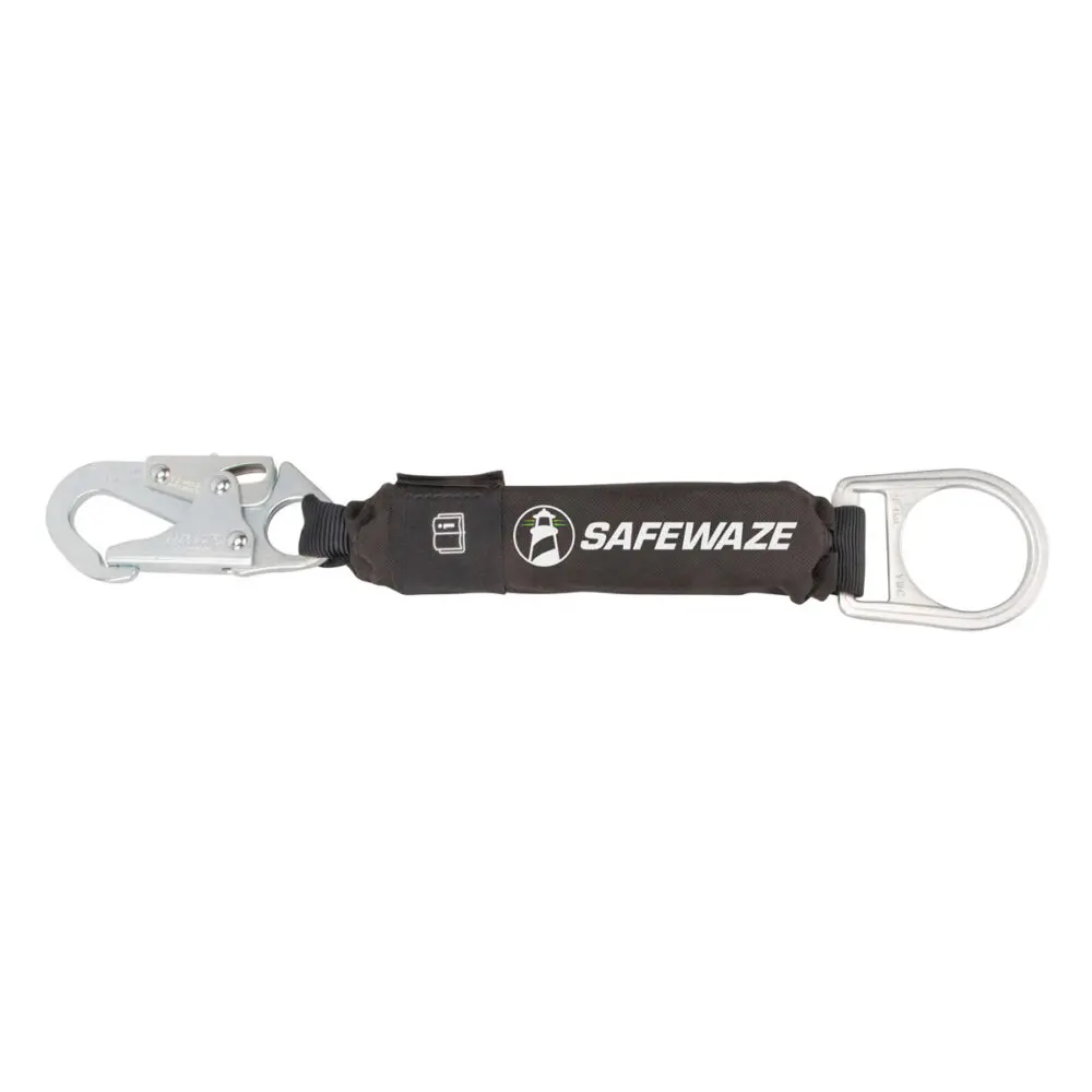 18″ Energy Absorber: Snap Hook, D-Ring 1