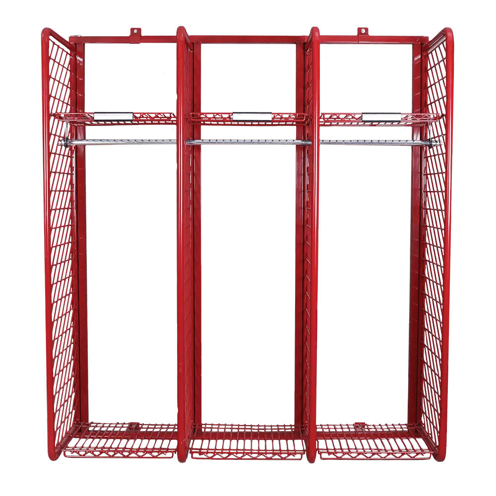 Wall Mounted Red Rack 18"/20"/24" 1