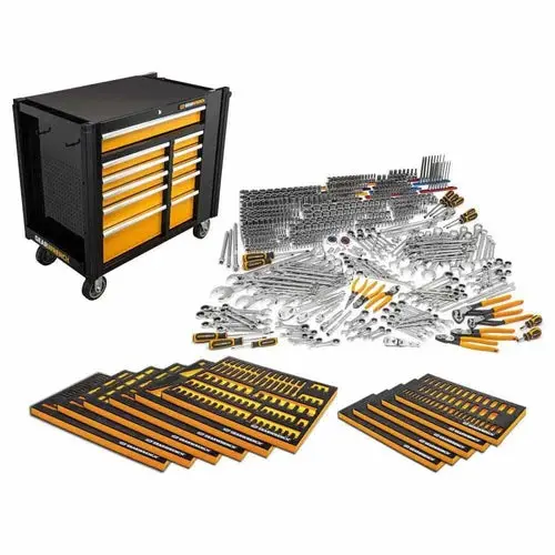 Gearwrench Megamodmro 614-Piece Master Technician Set With Custom Trays And Storage 1