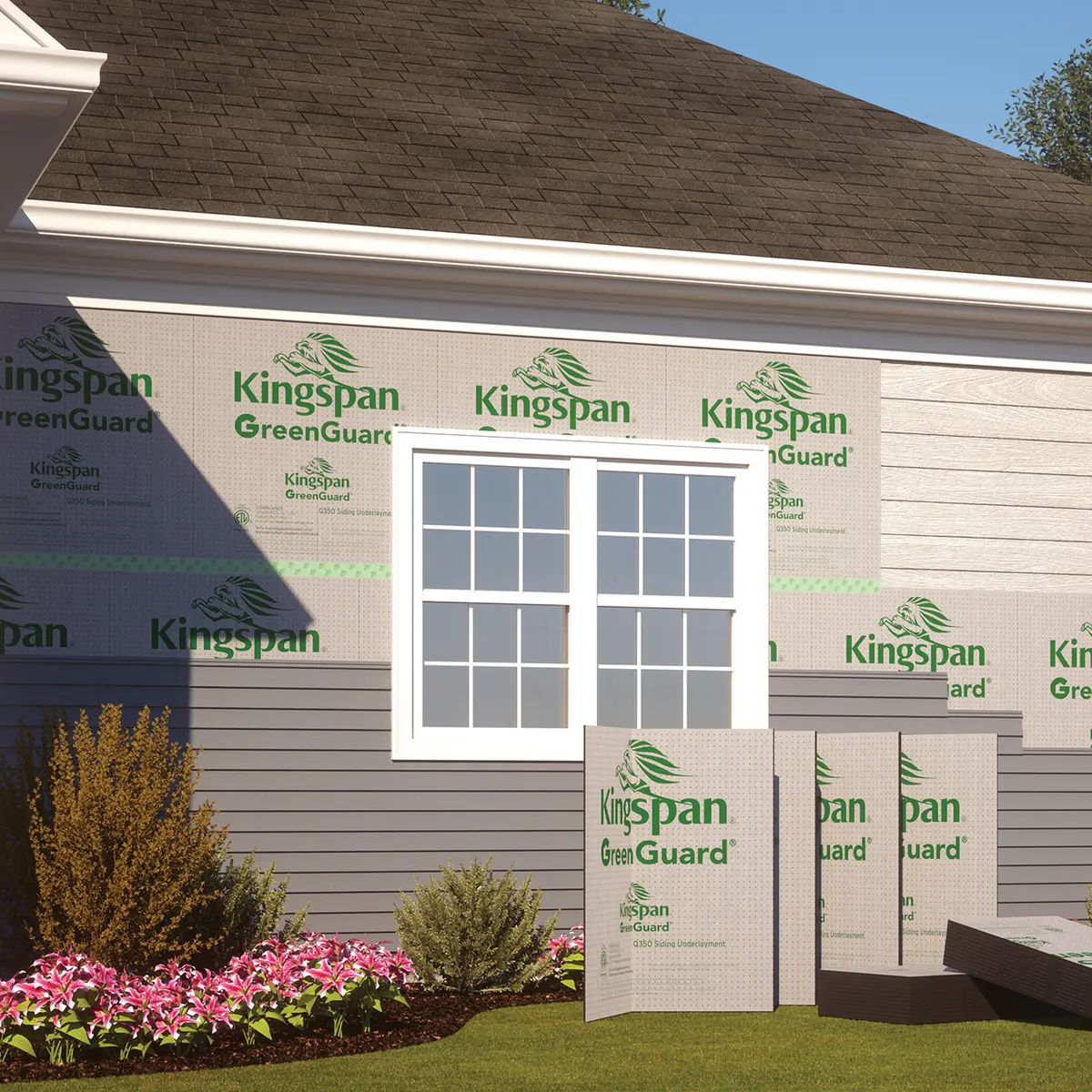 Greenguard Q350 Fanfold Underlayment 1