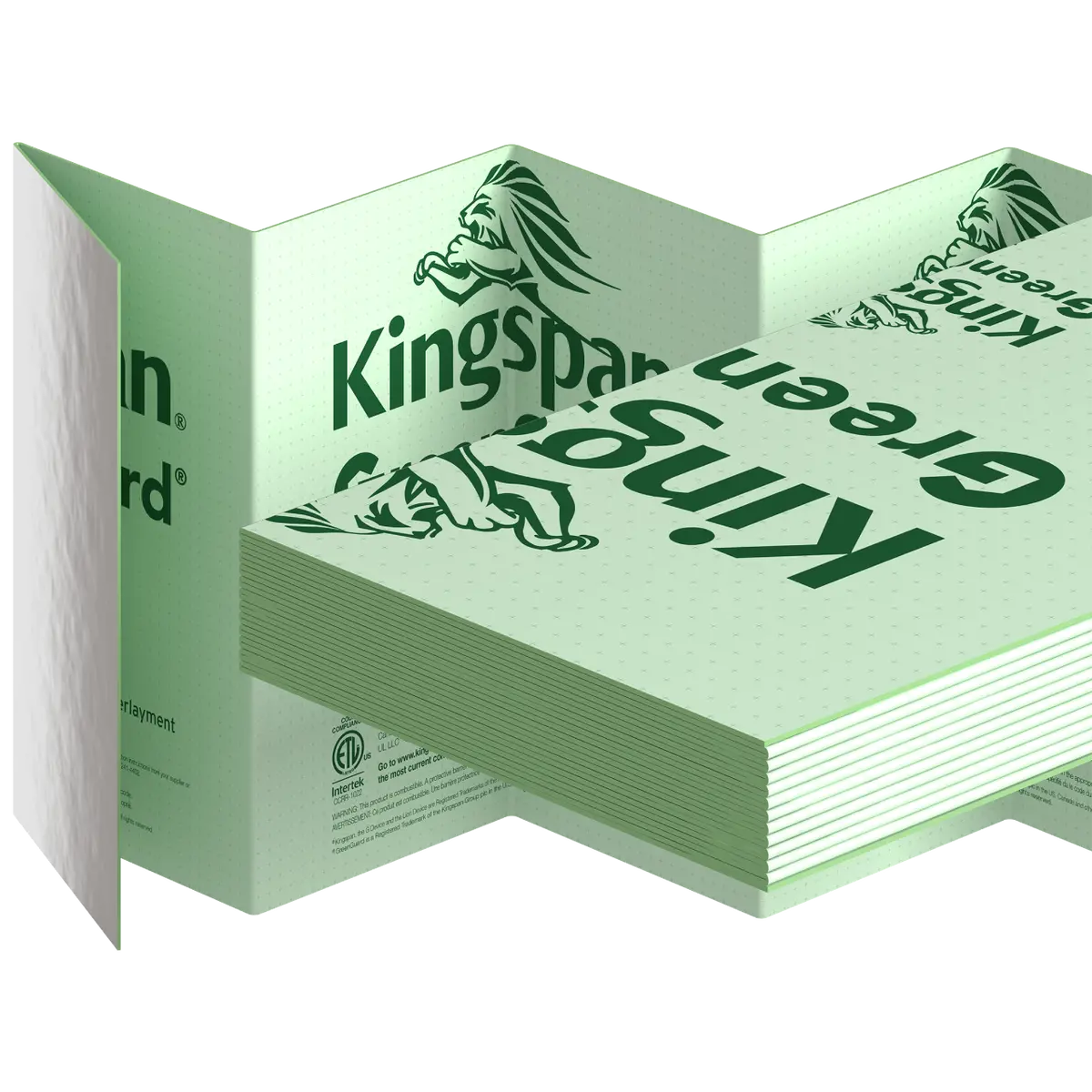 Greenguard Xfp38 Fanfold Underlayment - Reflective 1
