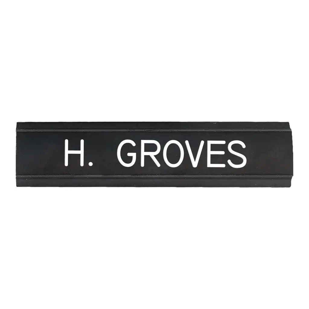 Label Holder / Name Plate - Set Of 10 1