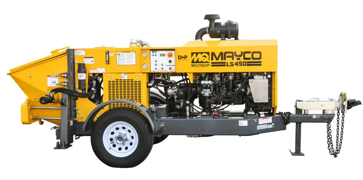 Mayco Ls450 Concrete Pump 1