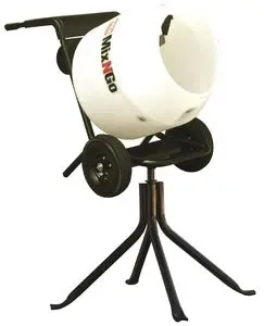 Mc3p Polyethylene-Drum "Mix-N-Go" Portable Concrete Mixer 1
