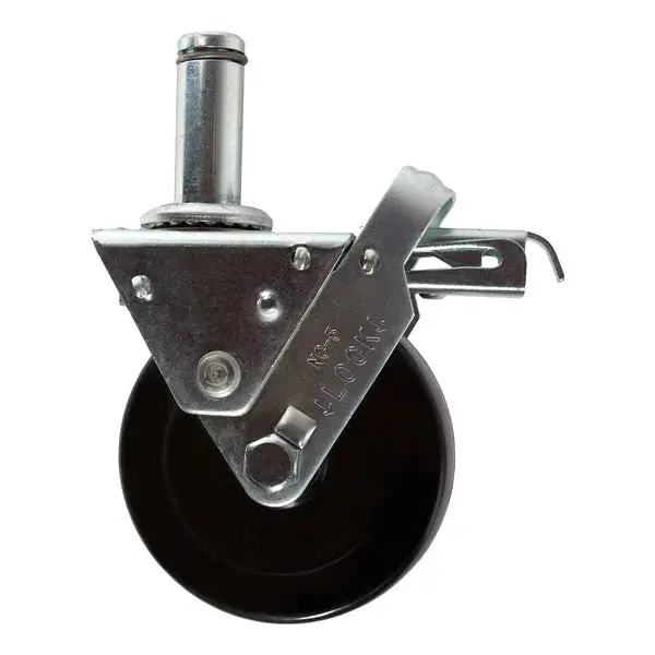 Locking Caster With 5 In. Diameter Wheel 1
