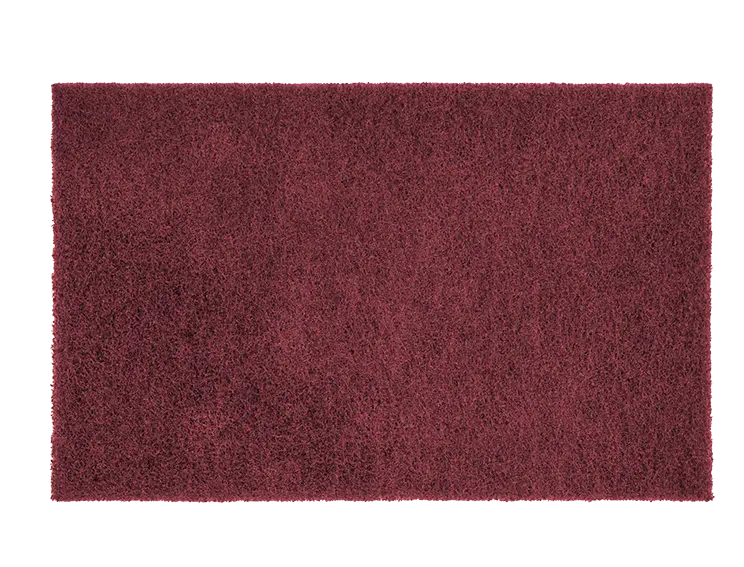 Maroon Stripping Pad 10"X6" (Pack Of 10) 1