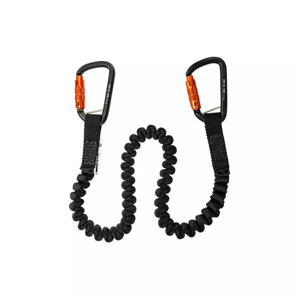 15 Lb. Elasticated Tool Tether: 2 Carabiner 1