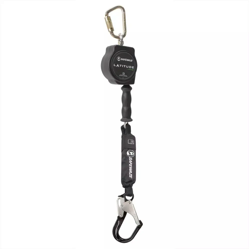 Latitude Hd 10' Single Cable Srl-P: Carabiner, Hook 1