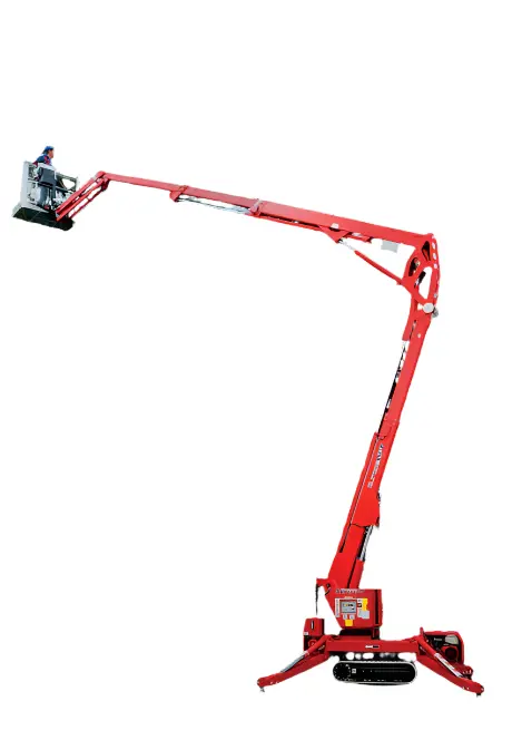Trailer Mounted Boom/Bucket Rotating Lift - Tm6234 Gas 1