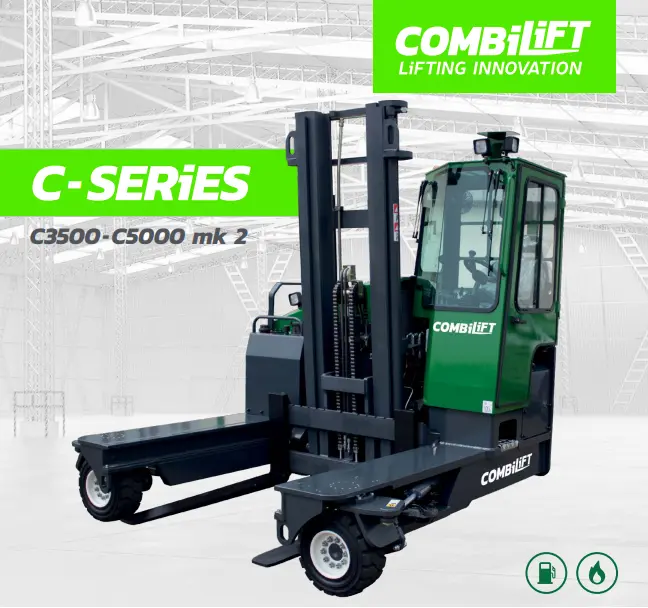 Combilift Multidirectional Forklift - C3500 - C5000 (Very Narrow Aisle) 1