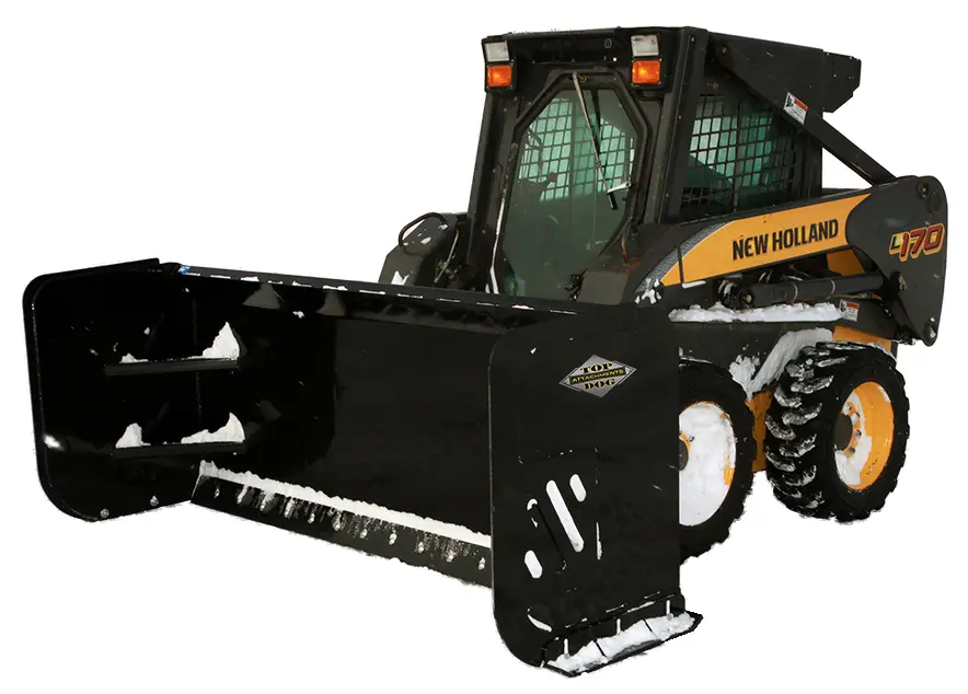 Skid Steer Snow Pusher 1